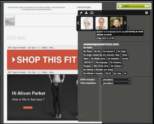Adobe Campaign Personalizing Rich Media